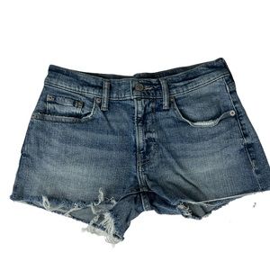 Lucky Brand Mid Rise Boy Shorts Sz:0/25